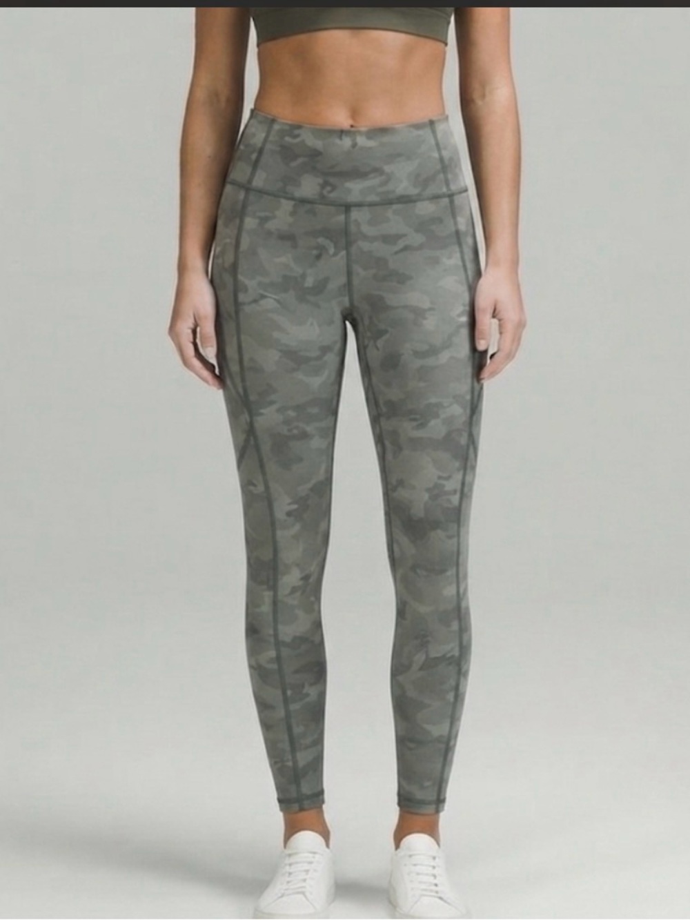 Curves N Combat boots high waisted Camo Leggings with pockets XL